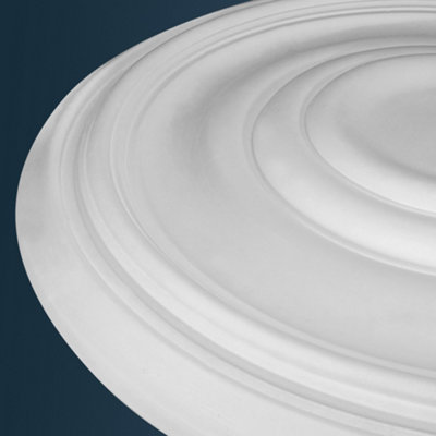Wilton Plaster WCP-09 Ripple Plaster Ceiling Rose 470mm - 3