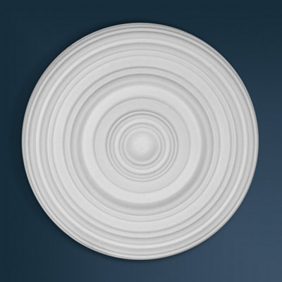 Wilton Plaster WCP-10-245 Extra Small Plain Ring Plaster Ceiling Rose 245mm