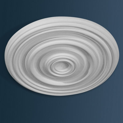 Wilton Plaster WCP-10-245 Extra Small Plain Ring Plaster Ceiling Rose 245mm