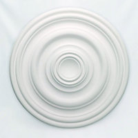 Wilton Plaster WCP-10-310 Small Plain Ring Plaster Ceiling Rose 310mm
