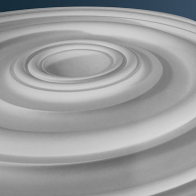 Wilton Plaster WCP-10-600 Medium Plain Ring Plaster Ceiling Rose 600mm - 3