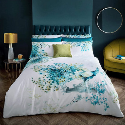 Peacock 2024 pillow shams