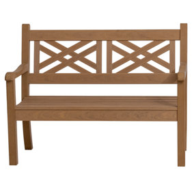 Winawood Speyside 2 Seater Wood Effect Bench - New Teak