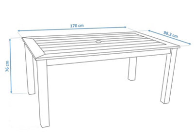 Winawood dining deals table