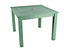 Winawood Wood Effect Square Dining Table - L98.3cm x D98.3cm x H76cm - Duck Egg Green