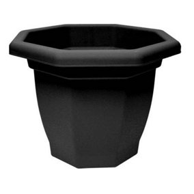 Winchester Octaganol Bell Pot Black (50cm)