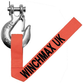 WINCHMAX 1/4 inch Clevis Hook. Suitable for Winches up to 4,000lb
