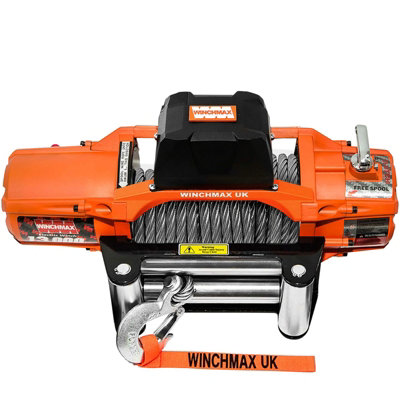 WINCHMAX 13,500lb 'SL Series' 12v Winch. 26m Steel Rope. Winch Bumper.Remote Controls.