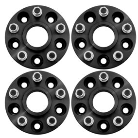 WINCHMAX 30mm Wheel Spacers to fit Land Rover Discovery MK4 & MK4, Range Rover MK3 & MK4   BLK T3