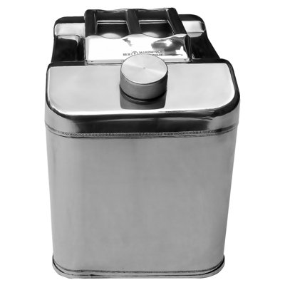 WINCHMAX Jerry Can 20ltr Polished Stainless Steel. Compact Pattern. - 3