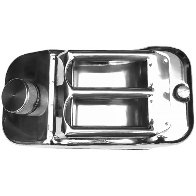 WINCHMAX Jerry Can 20ltr Polished Stainless Steel. Standard Pattern.