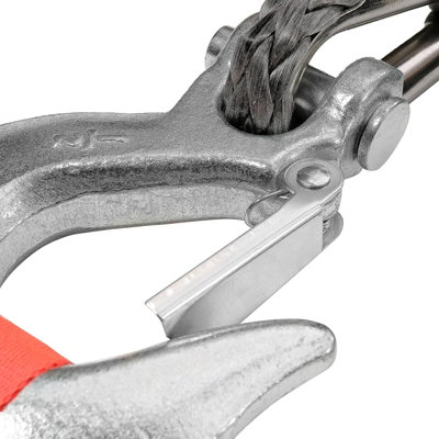 WINCHMAX Premium Synthetic Winch Rope 25m x 13mm, Hole Fix. 1/2 Inch ...