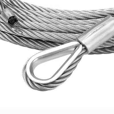 WINCHMAX Steel Rope 26m x 9.5mm - 5