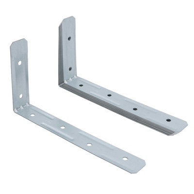 Window Board Fixing Strap Tie Bracket 300mm Galvanised Steel Thin ...