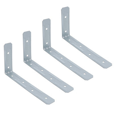 Window Board Fixing Strap Tie Bracket 300mm Galvanised Steel Thin ...