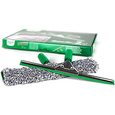 Window Cleaner's 2-in-1 Essential Starter Kit - Includes Squeegee and Washer - The Window Cleaning Professional's Choice By UNGER