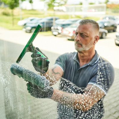 Window Cleaner's 2-in-1 Essential Starter Kit - Includes Squeegee and Washer - The Window Cleaning Professional's Choice By UNGER - 5