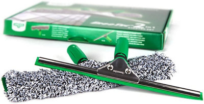 Window Cleaner's 2-in-1 Essential Starter Kit - Includes Squeegee and Washer - The Window Cleaning Professional's Choice By UNGER - 7