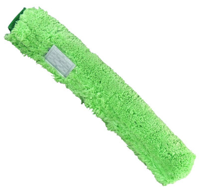 Window Cleaning Micro Strip Window Washer Sleeve 35cm with T-bar Handle - Microfibre Window Cleaner Hand Wash by UNGER