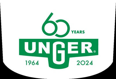Window Cleaning VisaVersa 2-in1 Window Squeegee & Window Washer - Clean Streak Free 35 cm Green by UNGER