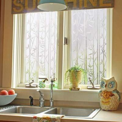 Window Film, Electrostatic Window Film, for Kitchen, Office, Bedroom ...