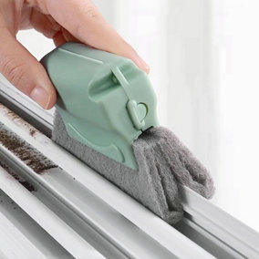 Window Groove Cleaning Replaceable Brush Head