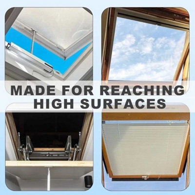 Window Pole Opener 1.86m Telescopic Pole for Roof Windows