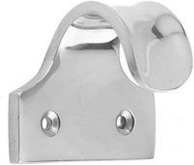 Window Sash Lift Finger Push/Pull Slide Grip Handle + Screws Hook Solid Victorian Vintage Old Style Fittings Handles 50mm Hook