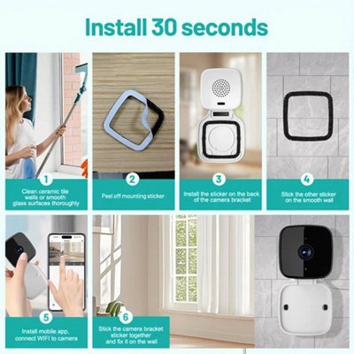 Window Security Camera Safe View Home Protection Camera