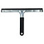 Window Squeegee Hand Held Cleaning Double Blade Shower Glass Cleaner Smear Free
