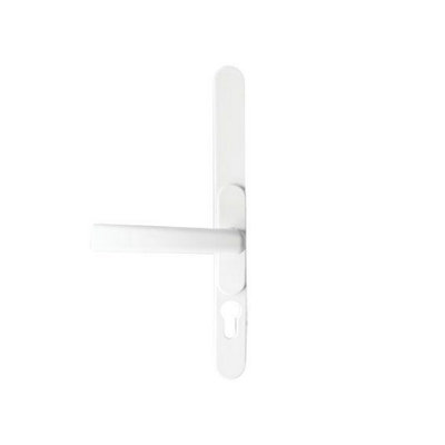 Windowparts Flexi Door Handle - White - Adjustable Inline/Offset Lever/Lever Door Handle - 113510