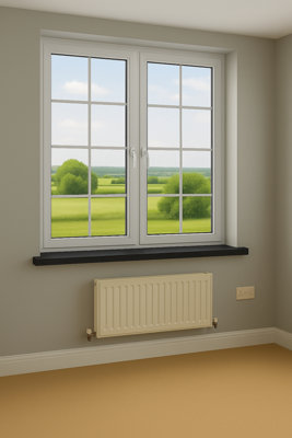 Windows4You Black Ash Woodgrain uPVC Capping Board with End Caps ...