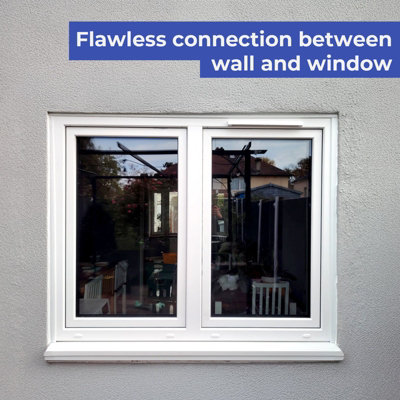 Windows4You Plastic uPVC Architrave Trim, Door & Window Surround ...