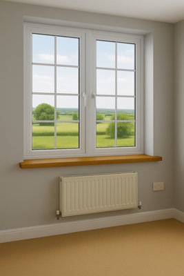 Windows4You Window Sill Cover, uPVC Cill Capping Board with 2 Pairs of ...