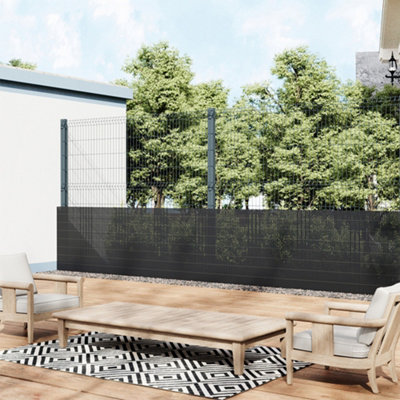 Windproof & Waterproof PVC Privacy Screening Fence 300cm W x 100cm D