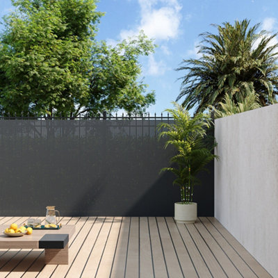Windproof & Waterproof PVC Privacy Screening Fence 500cm W x 150cm D