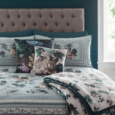 Windsford 100% Cotton Teal Duvet Cover Set