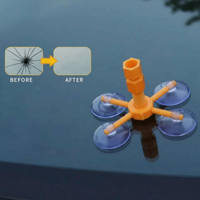 Windshield Crack & Chip Repair Kit for Car Glass