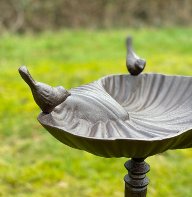Windsor Decorative Cast Iron Bird Bath