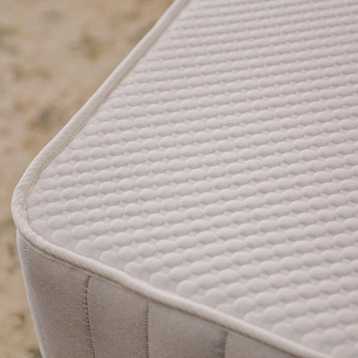 Windsor Extra Firm High Density Foam Supreme Divan Bed Set 3FT Single 2 Drawers Side - Naples Slate