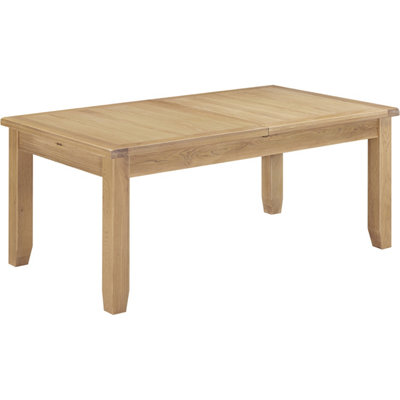 Windsor Large Extending Dining Table Natural Oak ( Part Assembled )