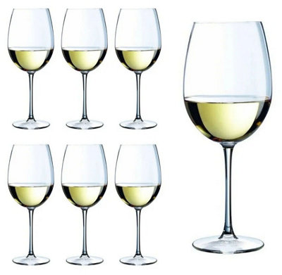 Wine Glasses XL extra large -box of 6- 730ml 24x7cm red white wine glass bouquet