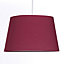 Wine Tapered Drum Shade for Ceiling and Table Lamp 12 Inch Shade