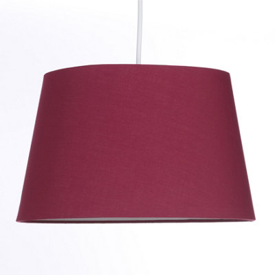 wine-tapered-drum-shade-for-ceiling-and-table-lamp-12-inch-shade-diy