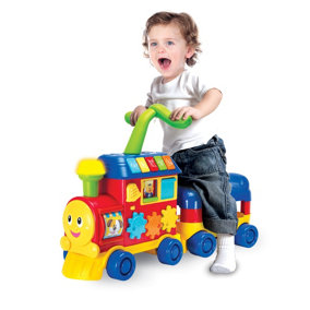 Winfun Walker Ride-On Learner Train Toy