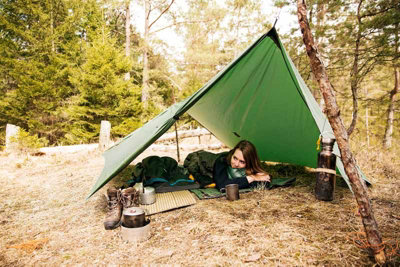 Wing Tarp - Polyester - L26 x W13 cm