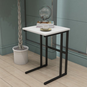 WING-W Side / coffee Table  with metal legs 40x40cm.
