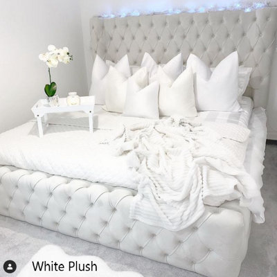 Winged Ambassador Chesterfield Bed Frame - Doorstep Delivery Only No ...