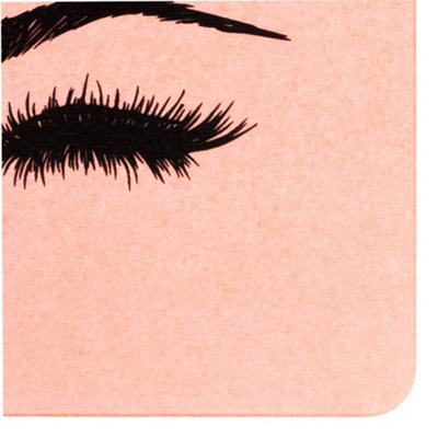 Wink Pink Stone Non Slip Bath Mat - 4
