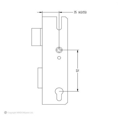 Serratura Elettrica Per Porte Alluminio Da Montante Art. 140211 Cisa E18 Dx - Frontale Mm 20 CISA - Foto 10